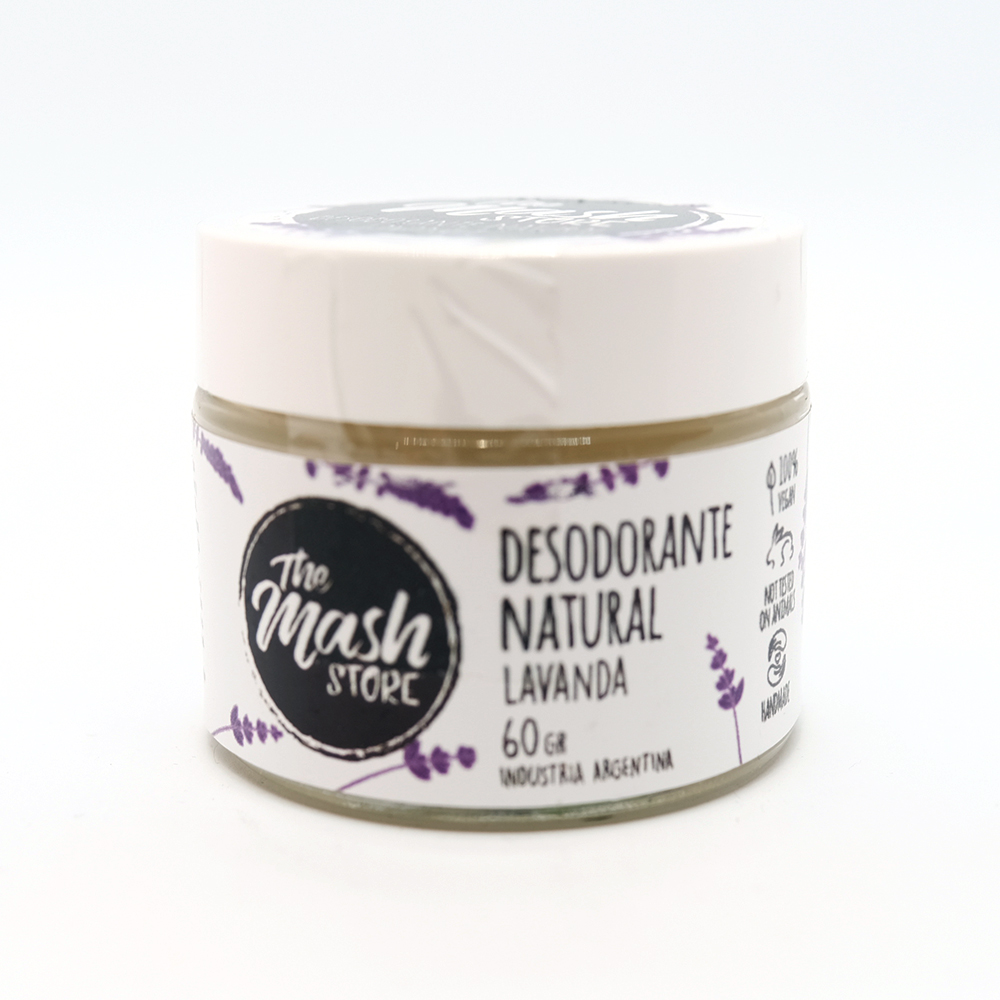 The Mash Store Desodorante Natural de Lavanda - 60gr