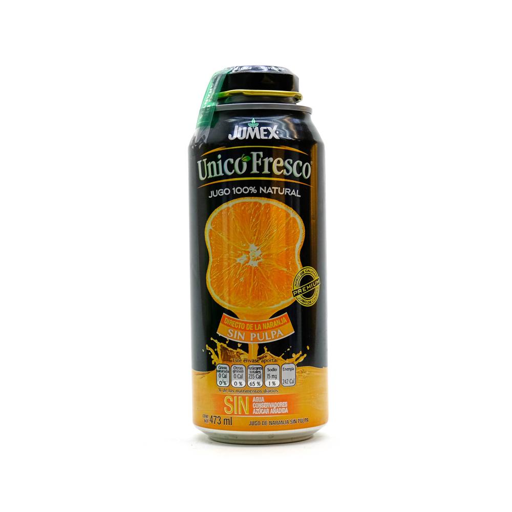 Jumex Néctar de Naranja Calidad Premium Sin Azúcar - 473ml
