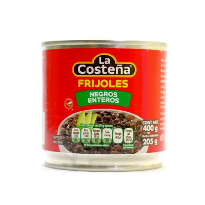 La Costeña Frijoles Negros Enteros - 400gr