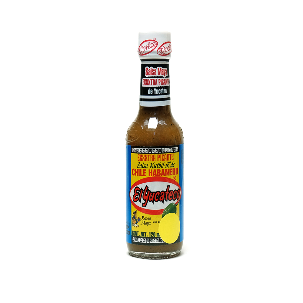 El Yucateco Extra Picante Salsa Kutbil-ik de Chile Habanero - 120ml