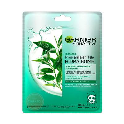 Garnier SkinActive Mascarilla Hidratante Té Verde - 32gr