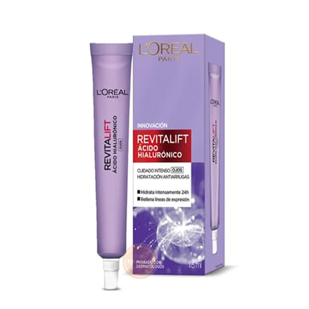 L'Oréal París Revitalift Ácido Hialurónico Contorno de Ojos - 15ml