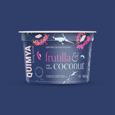 Quimya Yogur Frutilla y Coconut - 160gr