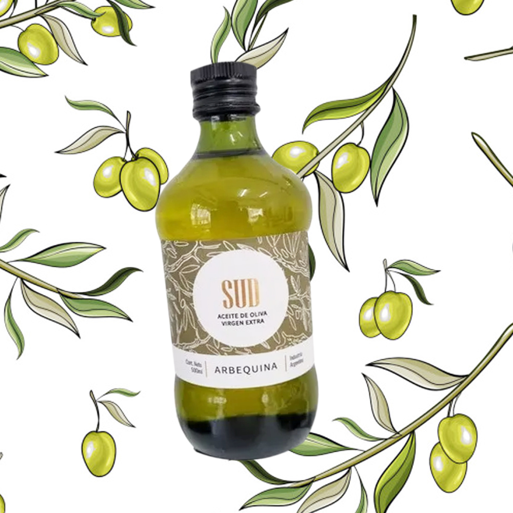 SUD Aceite de Oliva Extra Virgen Arbequina - 500ml