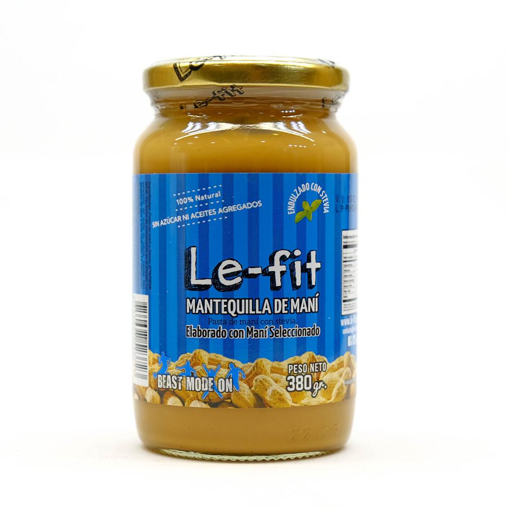 Le Fit Mantequilla de Maní con Stevia - 380gr