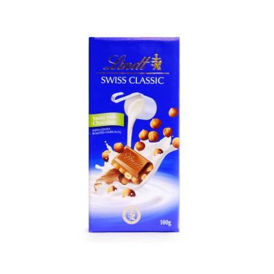 Lindt Swiss Classic Milk Roasted Hazdnuts - 100gr