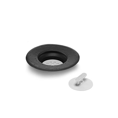 Madesmart Two Piece Sink Straine y Stopper Carbon 