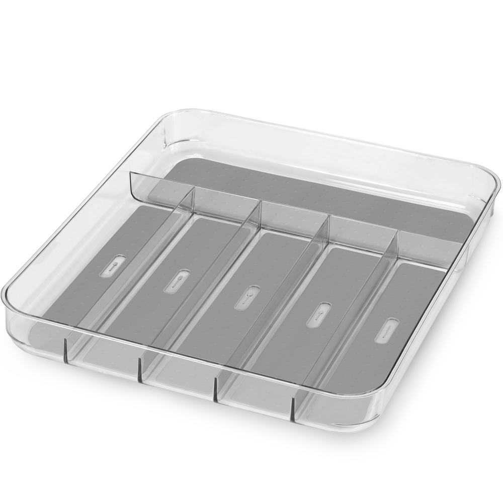 MadesmartClear Soft Grip Silverware Tray