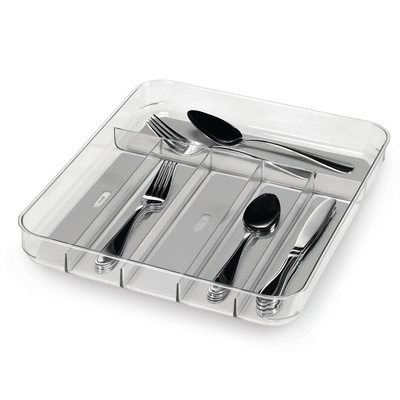 MadesmartClear Soft Grip Silverware Tray
