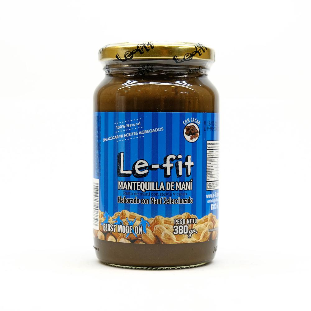 Le Fit Mantequilla de Maní con Cacao - 380gr