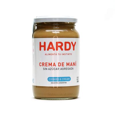 Hardy Crema de Maní Cookies & Cream - 380gr