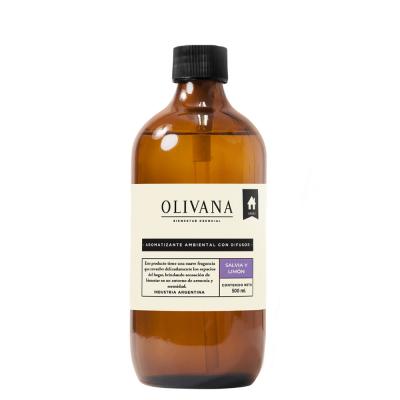 Olivana Difusor Aromático Ambiental Salvia y Limon - 500ml