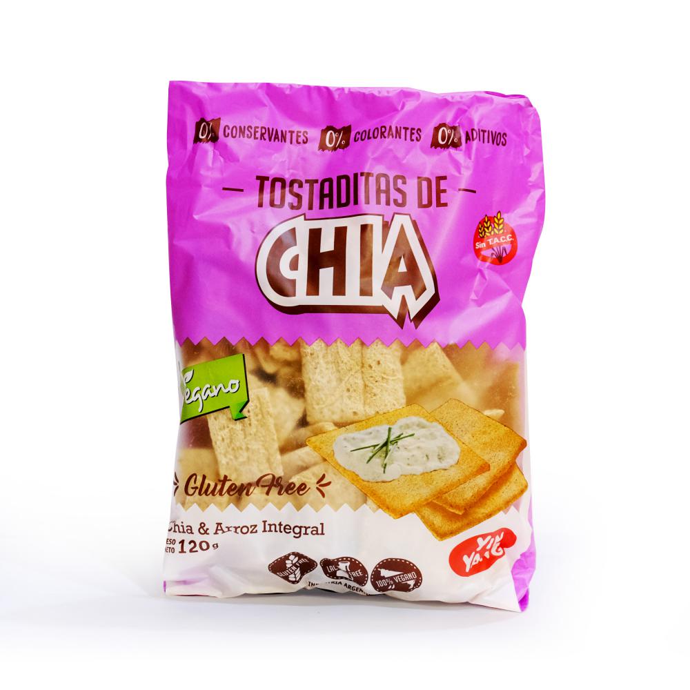 Yin Yang Tostaditas de Chia - 120gr