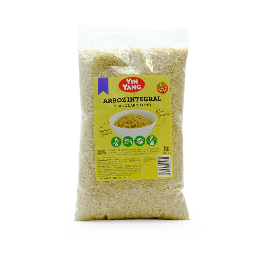 Ying Yang Arroz Integral Largo Fino - 1kg