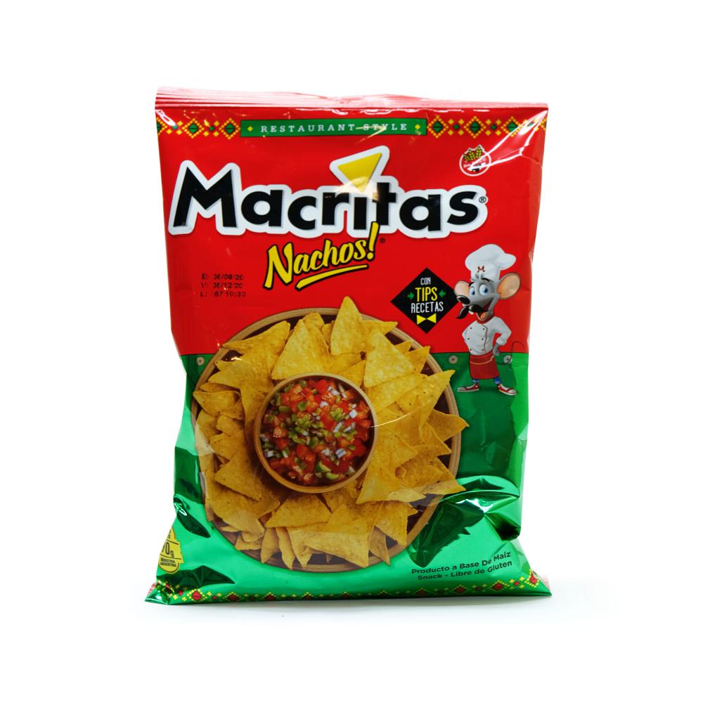 Macritas Nachos Clásicos - 90gr