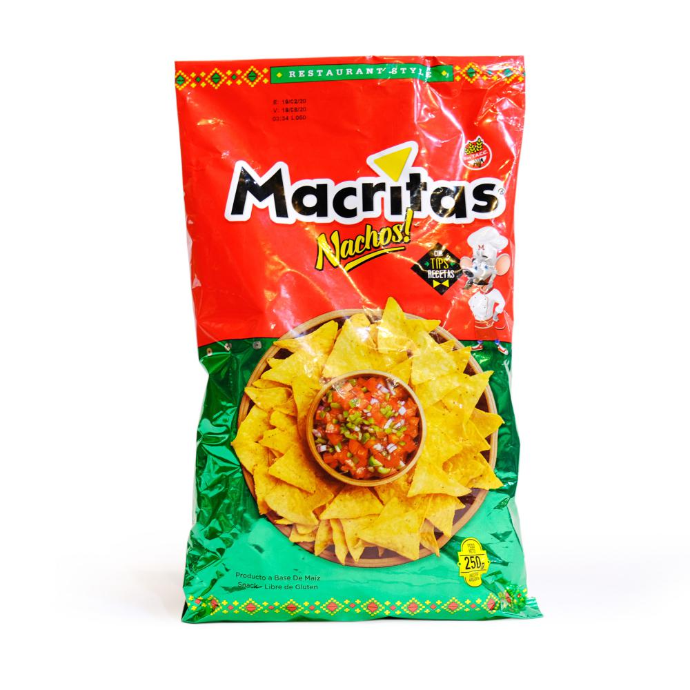 Macritas Nachos Clásico - 250 gr