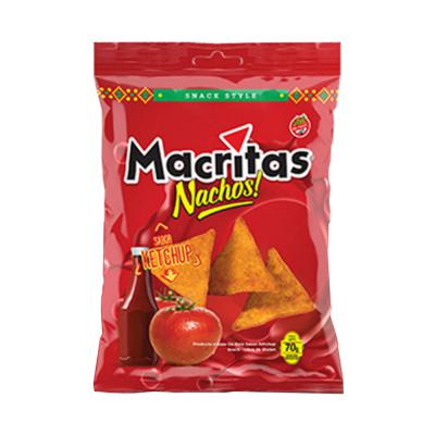 Macritas Nachos Sabor Ketchup - 70gr