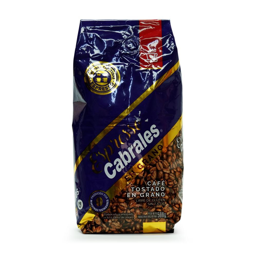 Cabrales Café Espresso en Granos - 500gr