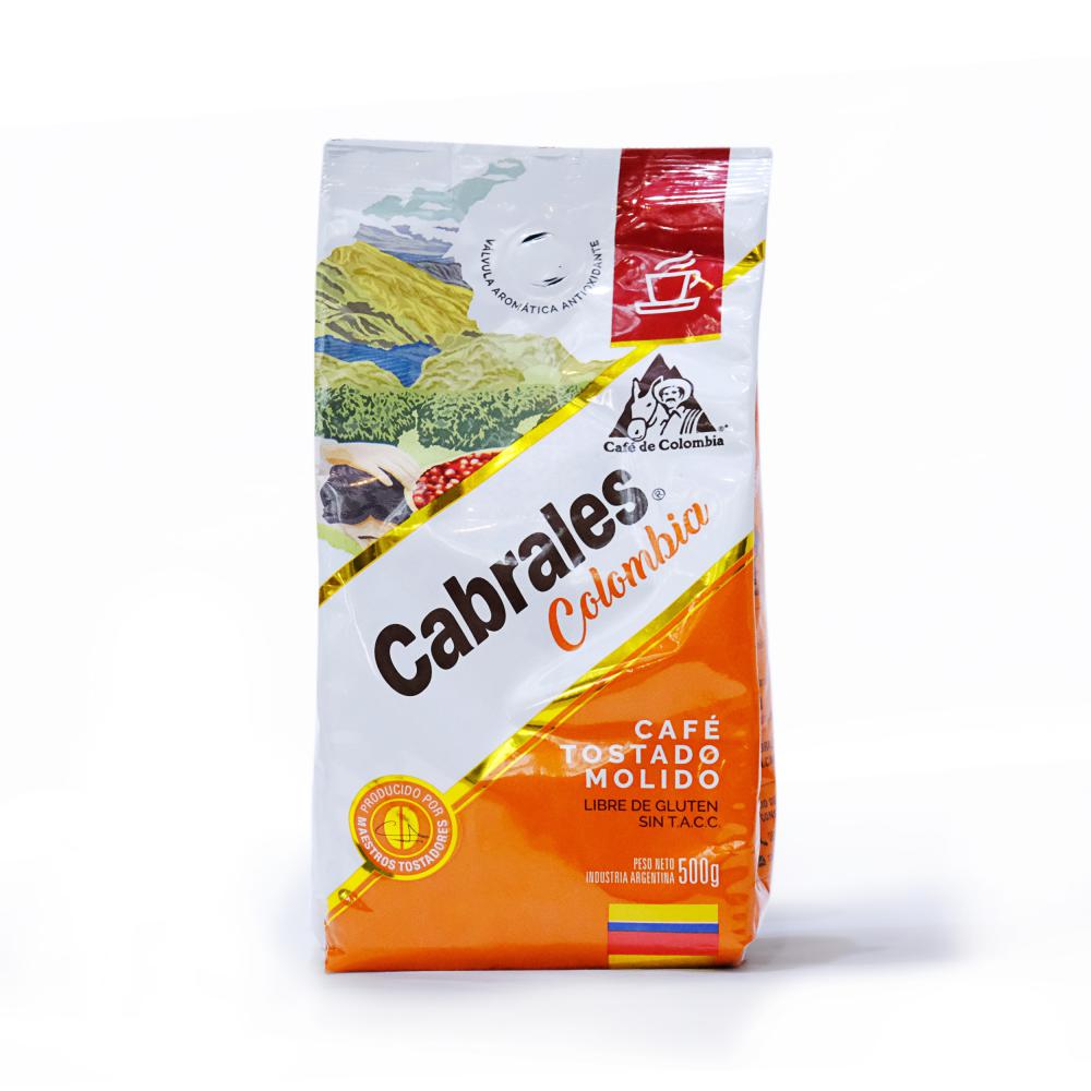 Cabrales Café Tostado Molino Colombia - 500gr