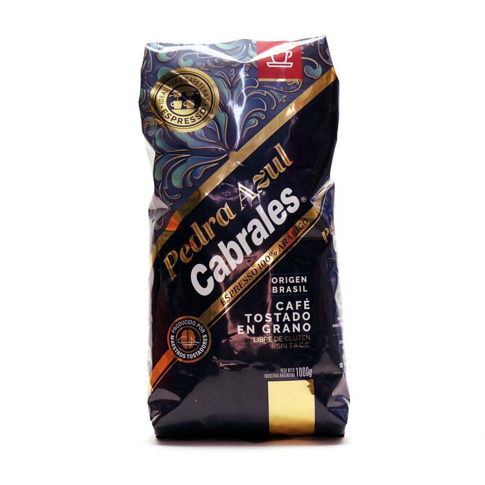 Cabrales Pedra Azul Brasil Café Tostado en Grano - 1Kg