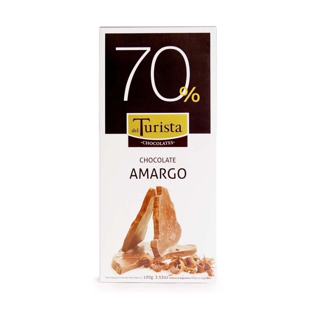 Del Turista Chocolate Amargo 70% Cacao - 100gr