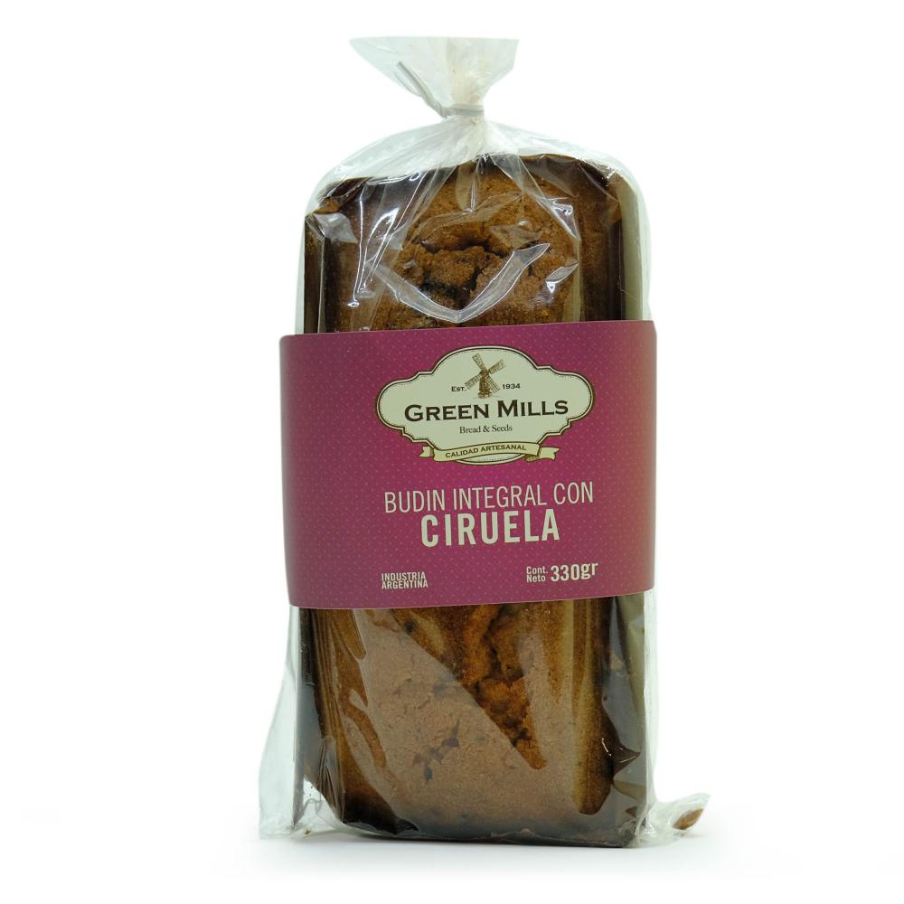 Green Mills Budín Integral con Ciruela - 330gr