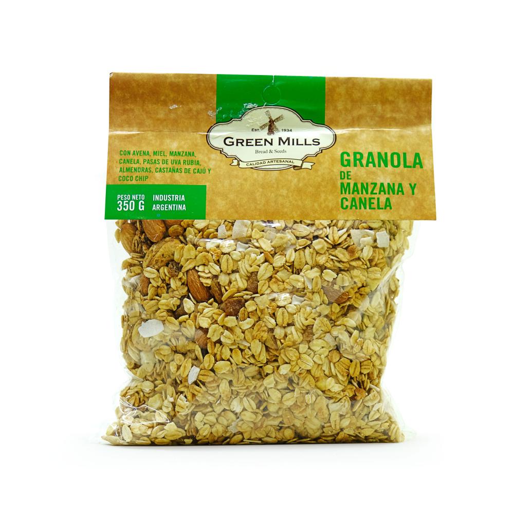 Green Mills Glanola de Manzana y Canela - 350gr