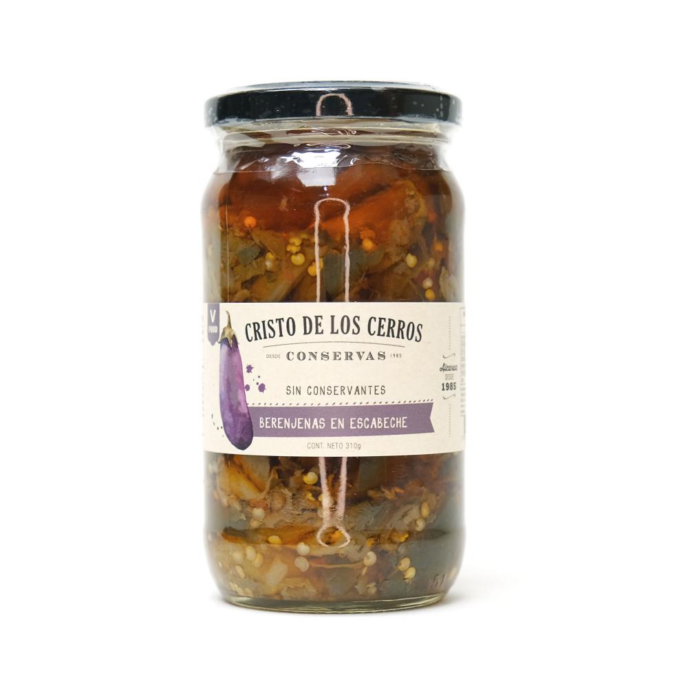 Cristo de los Cerros Berenjenas en Escabeche - 300gr