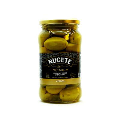 Nucete Aceitunas Verdes en Salmuera Premium - 360gr