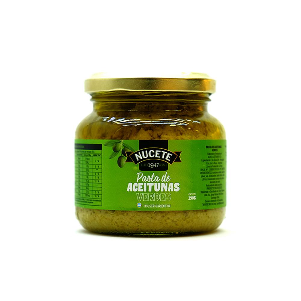 Nucete Pasta de Aceitunas Verdes - 190gr