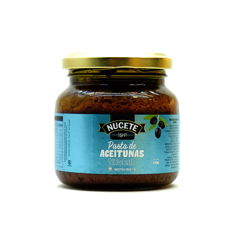 Nucete Pasta de Aceitunas Negras - 190gr