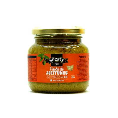 Nucete Pasta de Aceitunas Verdes con Ajo - 190gr