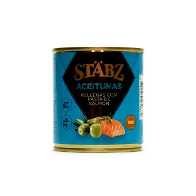 Stäbz Aceitunas rellenas con Pasta de Salmón - 200gr