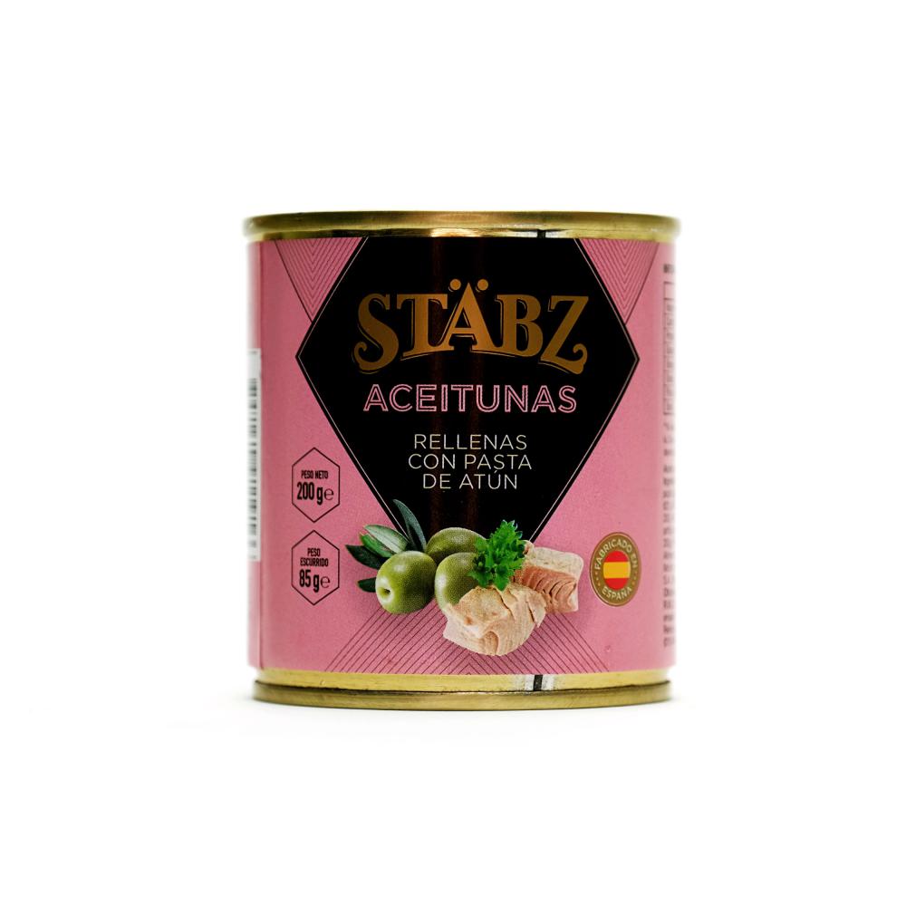 Stäbz Aceitunas rellenas con Pasta de Atún - 200gr