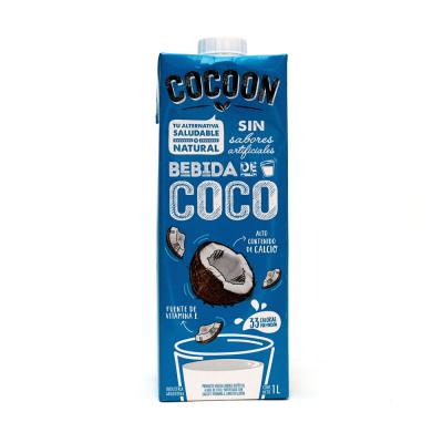 Cocoon Bebida de Coco Sin Azúcar - 1 Lt