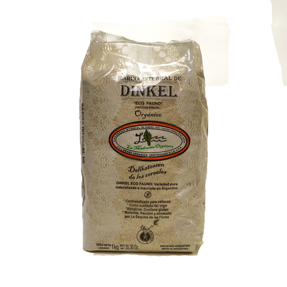 La Madrecita Orgánica Harina Integral de Dinkel - 1kg