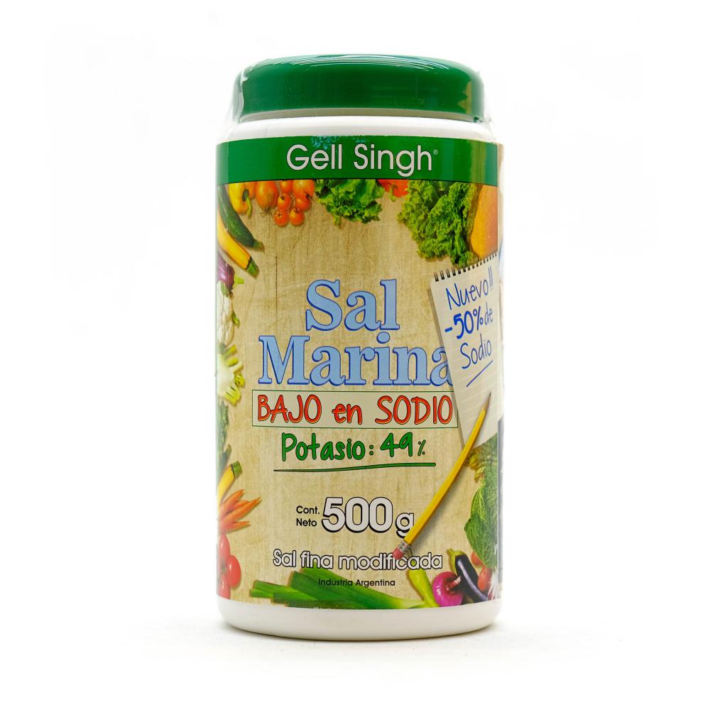 Gell Singh Sal Marina Bajo Sodio - 500gr