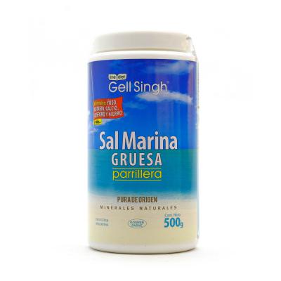 Gell Singh Sal Marina Gruesa Parrillera - 500gr