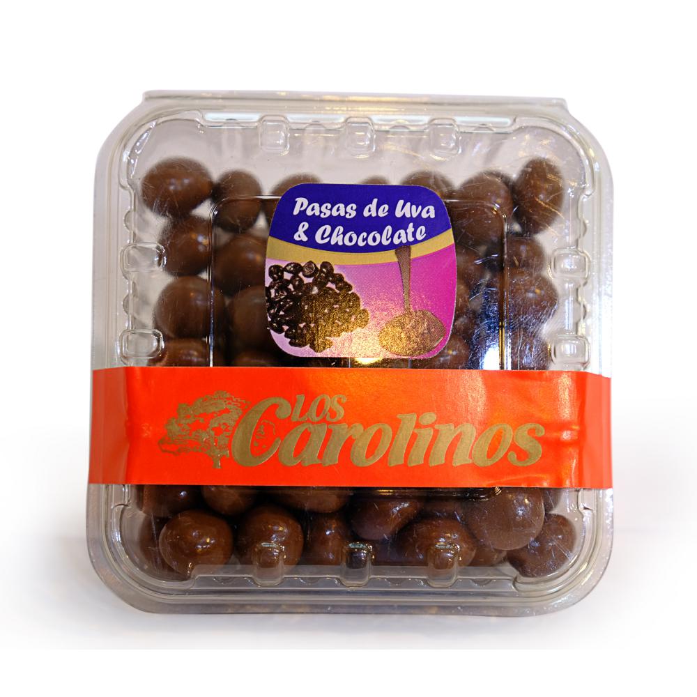 Los Carolinos Pasas con Chocolate - 150gr