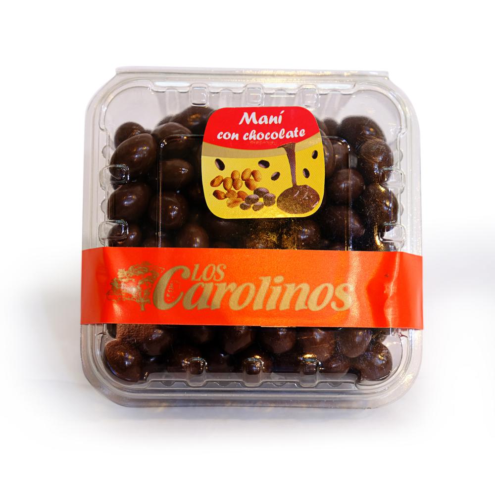 Los Carolinos Manís Cubiertos con Chocolate - 200gr