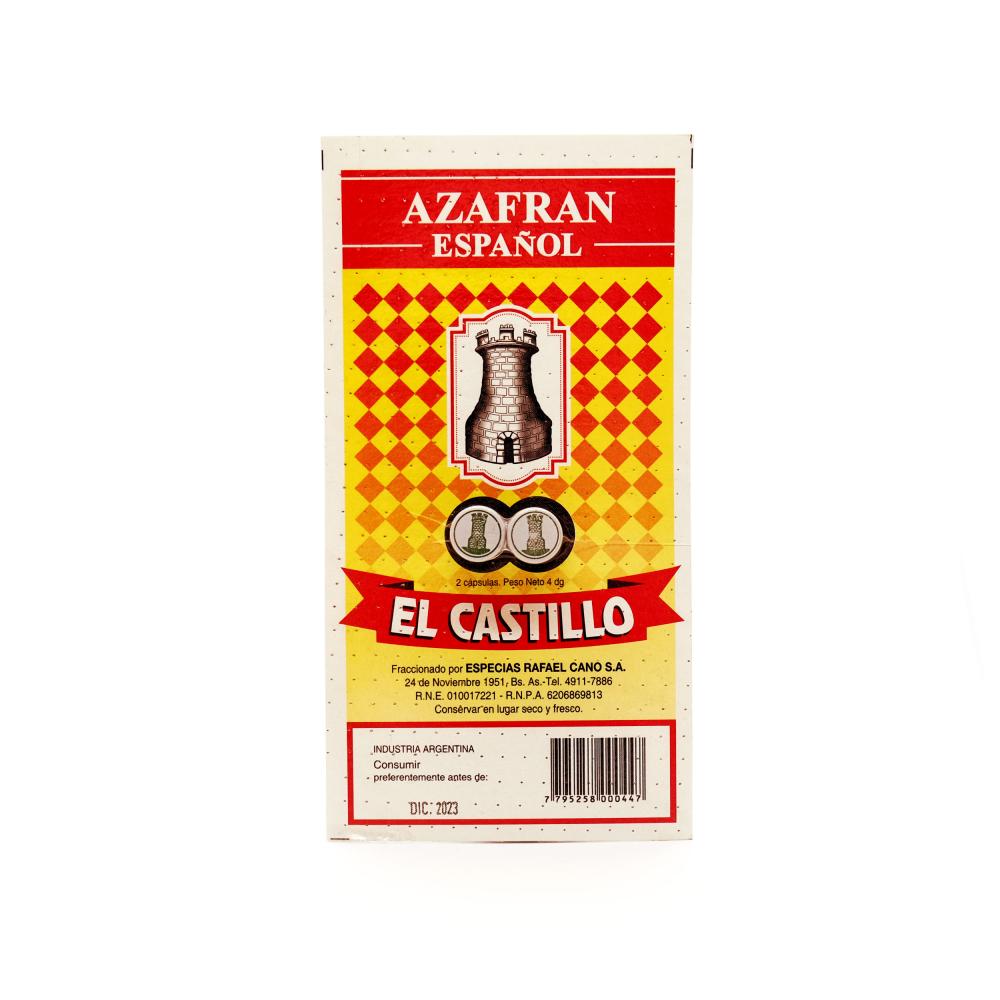 El Castillo Azafrán Español - 0.4gr