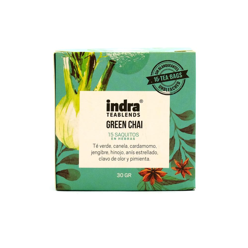 Indra Tea Blends Green Chai - 15U