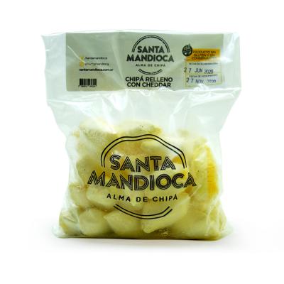 Santa Mandioca Chipá Relleno con Cheddar - 500gr