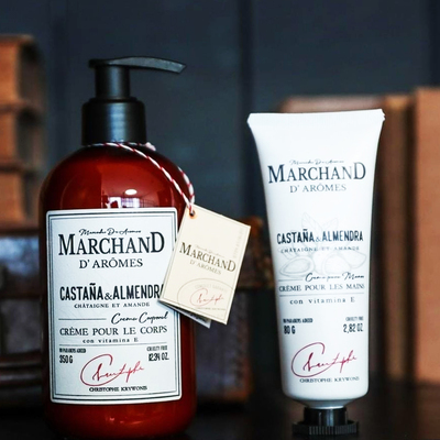 Marchand D´ Aromes Crema para Manos de Castaña y Almendras - 80gr