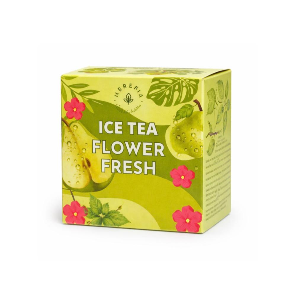Ice Tea Flower Fresh Hibiscus Y Pera