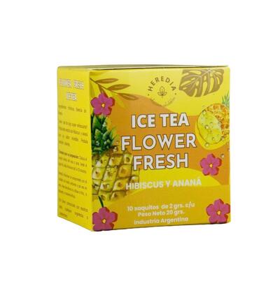 Ice Tea Flower Fresh Hibiscus Y Ananá