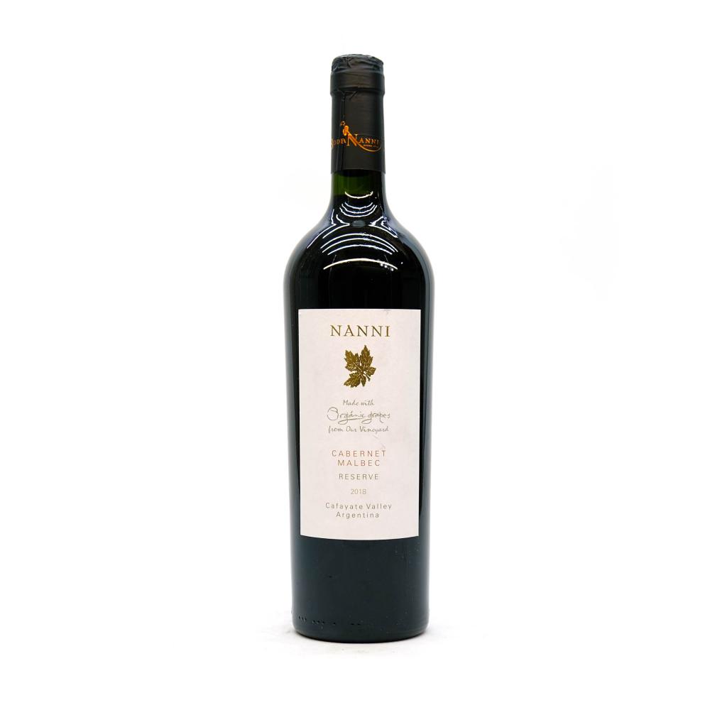 Nanni Vino Organico Reserve Cabernet Malbec - 750ml