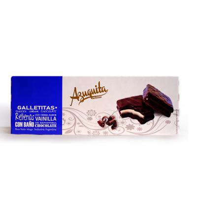 Azuquita Galletas de Chocolate Rellenas de Vainilla -160gr