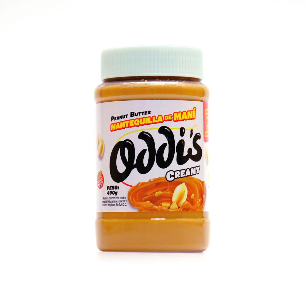 Oddis Mantequilla de Maní Creamy - 490gr