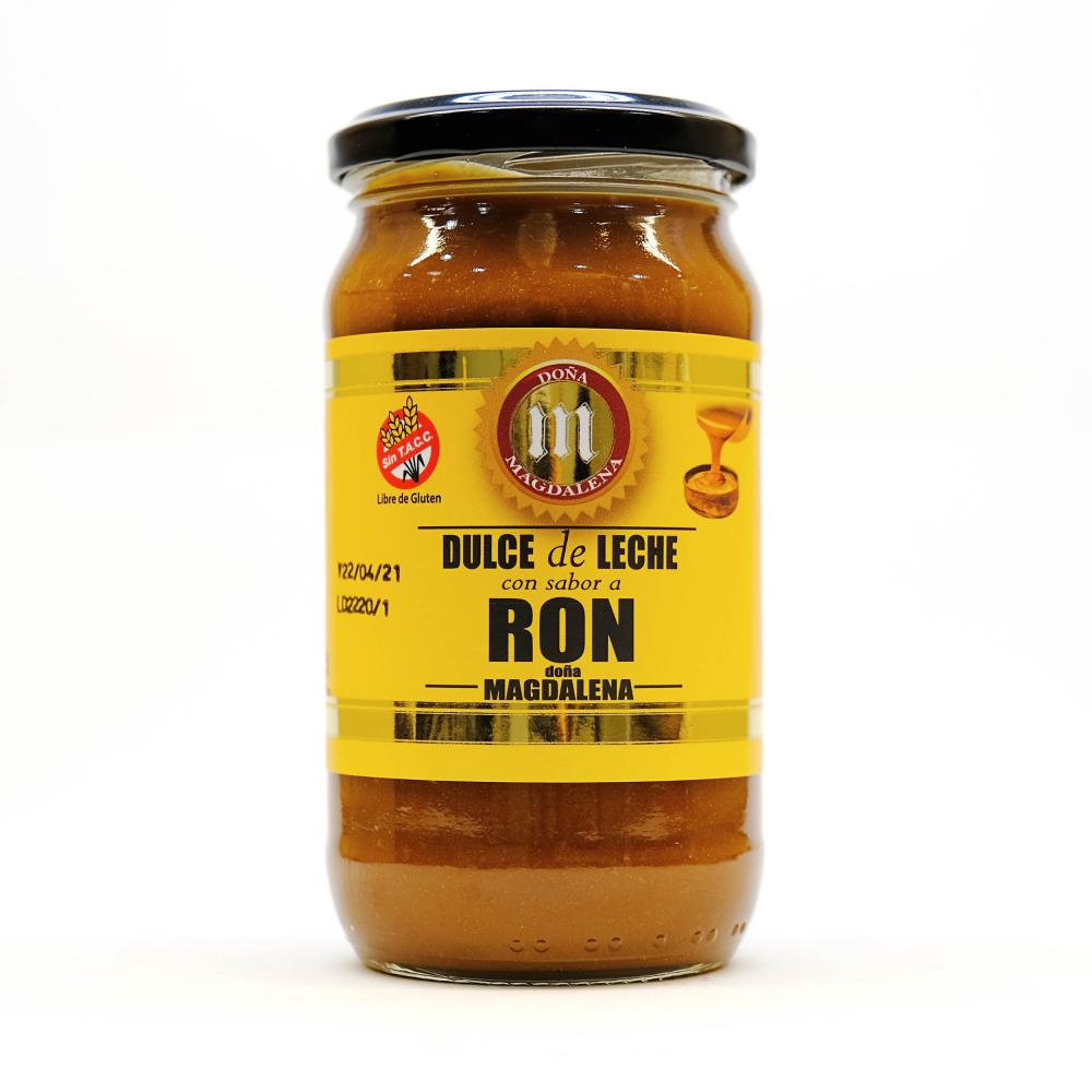 Doña Magdalena Dulce de Leche Sabor Ron - 400gr